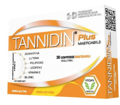 TANNIDIN PLUS 30 COMPRESSE MASTICABILI - Luckyfarma.it