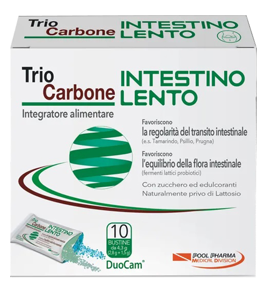 TRIOCARBONE INTESTINO LENTO 10 BUSTINE - Luckyfarma.it