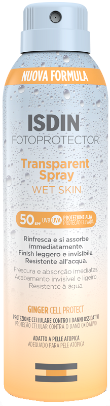 FOTOPROTECTOR TRASPARENT WET SPF50 250 ML - Luckyfarma.it