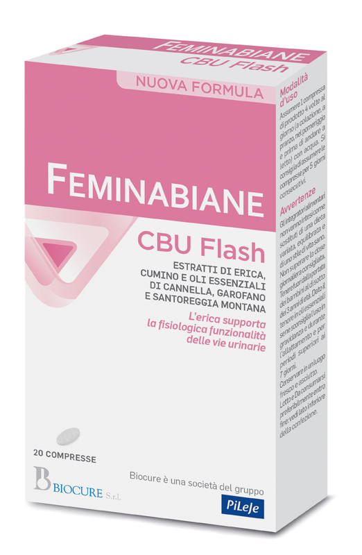 FEMINABIANE CBU FLASH 20 COMPRESSE NUOVA FORMULA - Luckyfarma.it