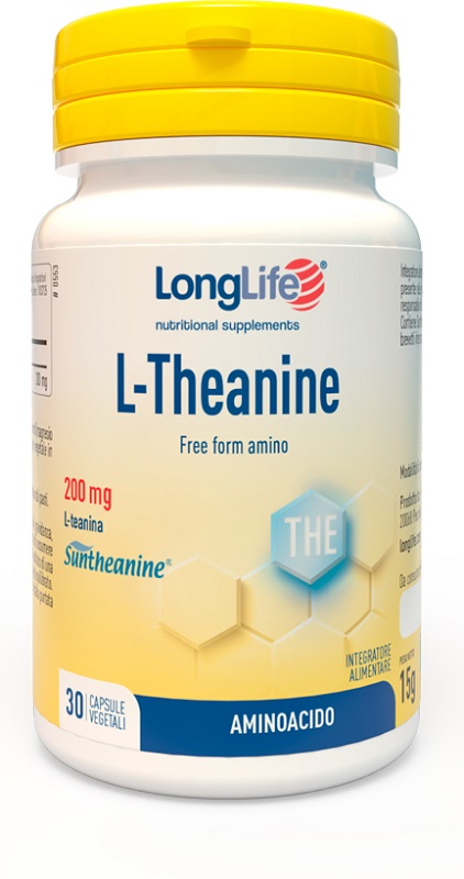 LONGLIFE L-THEANINE 30 CAPSULE - Luckyfarma.it
