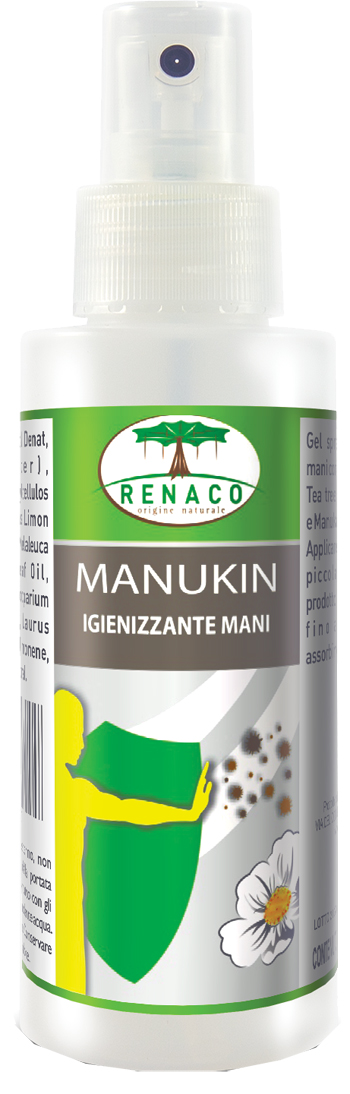MANUKIN SPRAY IGIENIZZANTE MANI 100 ML - Luckyfarma.it