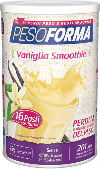 PESOFORMA VANIGLIA SMOOTHIE 436 G - Luckyfarma.it