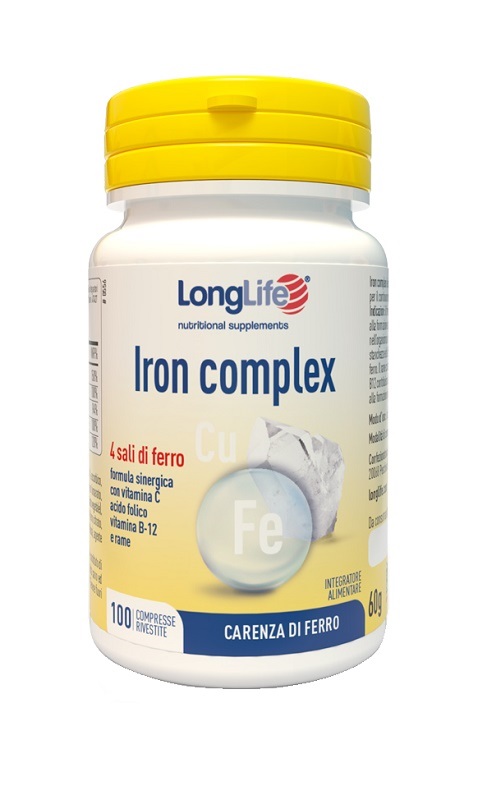 LONGLIFE IRON COMPLEX 100 COMPRESSE - Luckyfarma.it