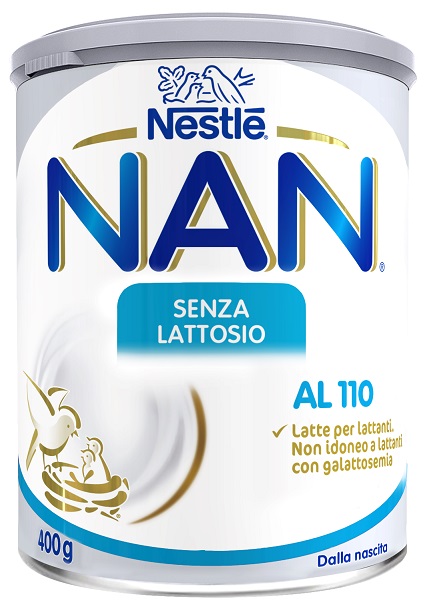 NESTLE' NAN AL 110 SENZA LATTOSIO 400 G - Luckyfarma.it