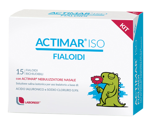 ACTIMAR ISO FIALOIDI KIT 15 FIALOIDI DA 5ML CON NEBULIZZATORE NASALE - Luckyfarma.it