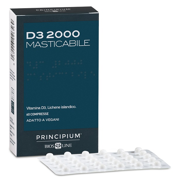 PRINCIPIUM D3 2000 VEGETALE 60 COMPRESSE - Luckyfarma.it
