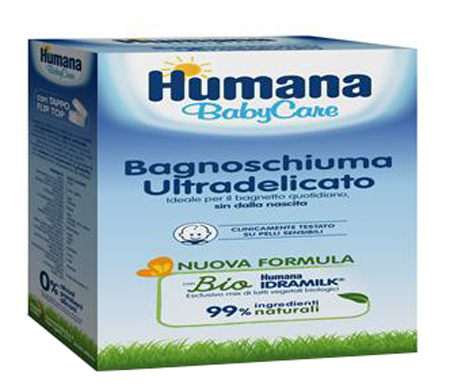 HUMANA BABY CARE BAGNOSCHIUMA 200 ML - Luckyfarma.it