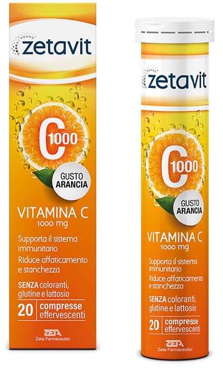 ZETAVIT C1000 20 COMPRESSE EFFERVESCENTI - Luckyfarma.it