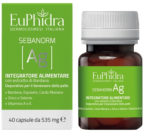 EUPHIDRA SEBANORM AG 40 CAPSULE - Luckyfarma.it
