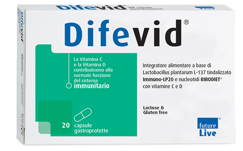 DIFEVID 20 CAPSULE GASTROPROTETTE - Luckyfarma.it