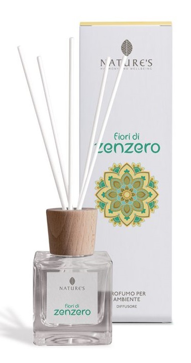 FIORI ZENZERO PROFUMO AMBIENTE DIFFUSORE 100 ML - Luckyfarma.it