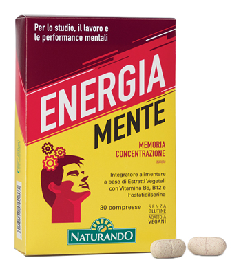 ENERGIA MENTE 30 COMPRESSE - Luckyfarma.it