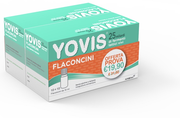 YOVIS 20 FLACONCINI DA 10 ML BIPACCO - Luckyfarma.it
