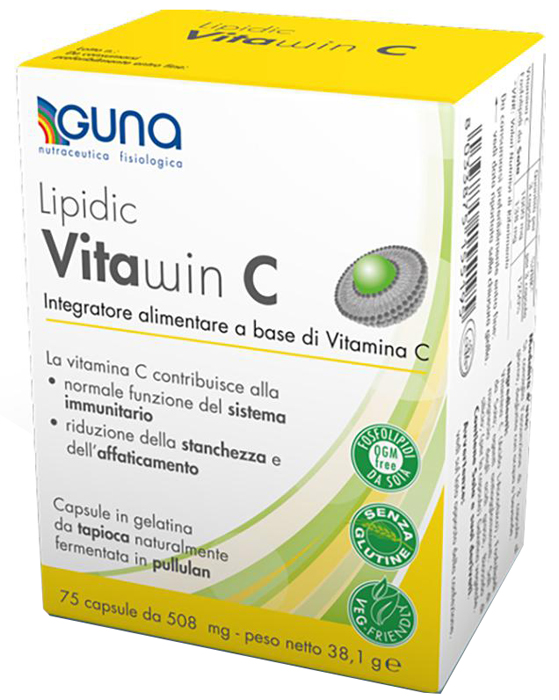 LIPIDIC VITAWIN C - VITAMINA C 75 CAPSULE - Luckyfarma.it