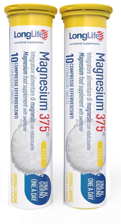 LONGLIFE MAGNESIUM FIZZ 20 COMPRESSE EFFERVESCENTI - Luckyfarma.it