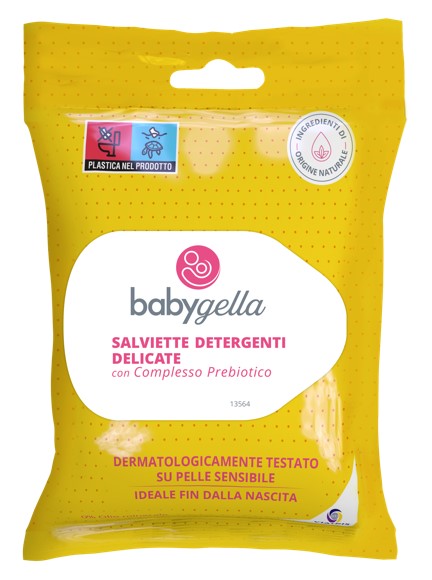 BABYGELLA PREBIOTIC SALVIETTINE 15 PEZZI - Luckyfarma.it