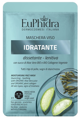 EUPHIDRA MASCHERA VISO IDRATANTE 1 PEZZO - Luckyfarma.it