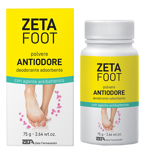 ZETAFOOT POLVERE ANTIODORE 75 G - Luckyfarma.it
