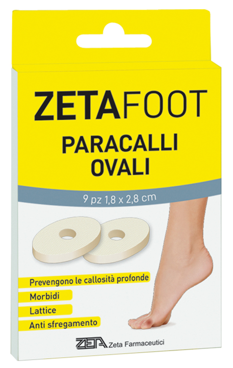 ZETAFOOT PARACALLO OVALE LATTICE 9 PEZZI - Luckyfarma.it