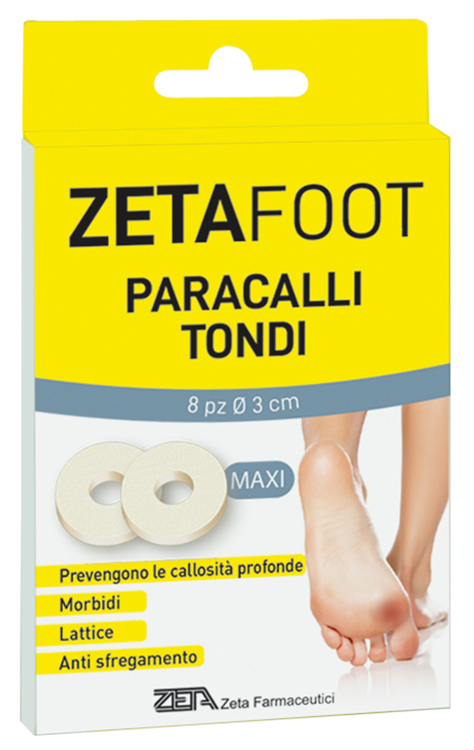 ZETAFOOT PARACALLO GRANDE TONDO LATTICE 8 PEZZI - Luckyfarma.it
