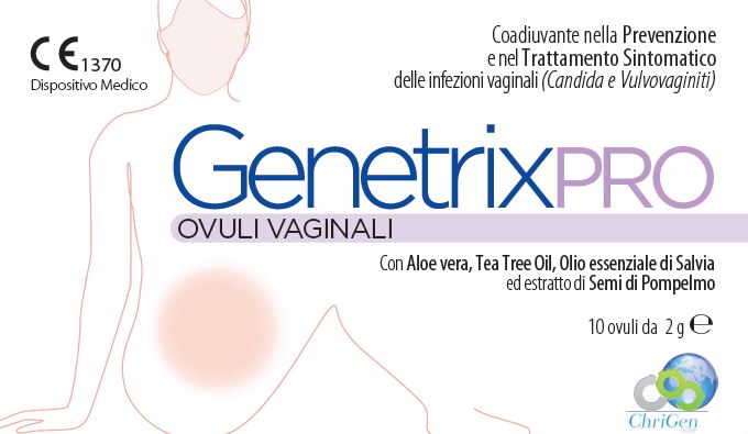 GENETRIX PRO 10 OVULI VAGINALI 2 G - Luckyfarma.it