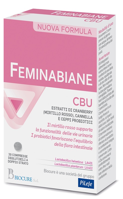 FEMINABIANE CBU 30 COMPRESSE - Luckyfarma.it