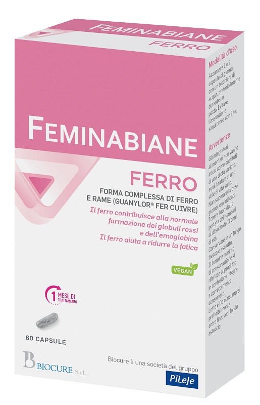 FEMINABIANE FERRO 60 CAPSULE - Luckyfarma.it