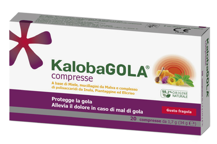 KALOBAGOLA 20 COMPRESSE FRAGOLA - Luckyfarma.it