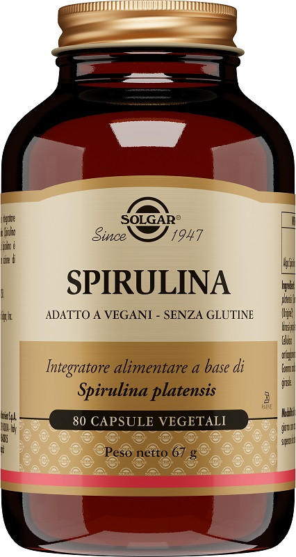 SPIRULINA 80 CAPSULE VEG - Luckyfarma.it