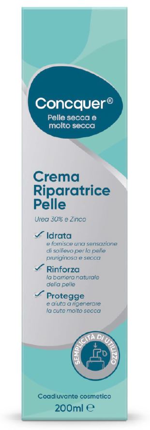 CONCQUER CREMA RIPARATRICE PELLE 200 ML - Luckyfarma.it