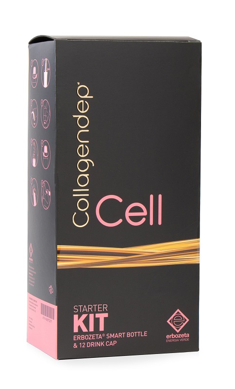 COLLAGENDEP CELL STARTER KIT 12 DRINK CAP + SMART BOTTLE - Luckyfarma.it