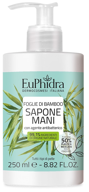 EUPHIDRA SAPONE LIQUIDO FOGLIE DI BAMBOO 250 ML - Luckyfarma.it
