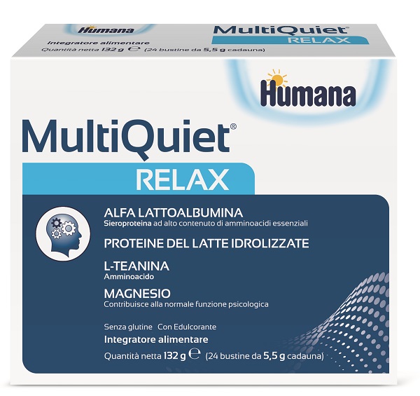 HUMANA MULTIQUIET RELAX 24 BUSTINE - Luckyfarma.it
