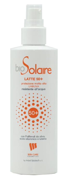 BIOSOLAIRE LATTE 50+ PROTEZIONE MOLTO ALTA 200 ML - Luckyfarma.it
