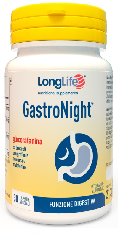 LONGLIFE GASTRONIGHT 30 CAPSULE VEGETALI - Luckyfarma.it
