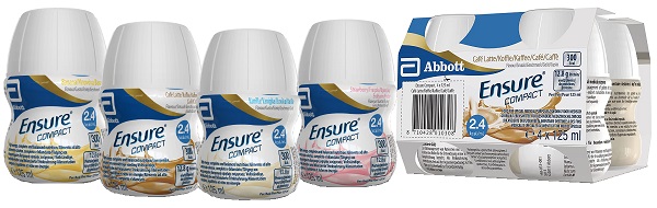 ENSURE COMPACT PROTEIN VANIGLIA 4 X 125 ML - Luckyfarma.it