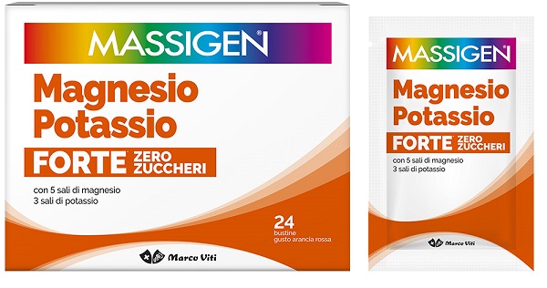MAGNESIO POTASSIO FORTE ZERO ZUCCHERO 24 BUSTINE - Luckyfarma.it