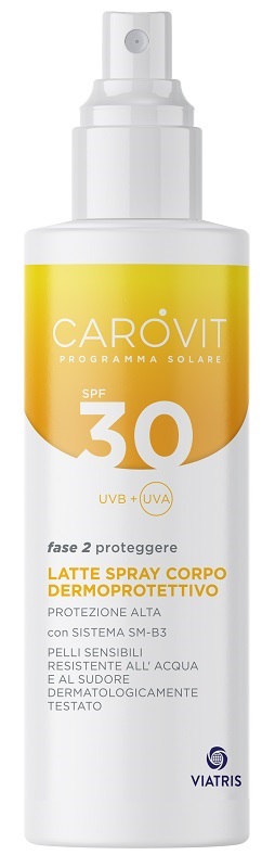 CAROVIT PROGRAMMA SOLARE LATTE CORPO SPF30 200 ML - Luckyfarma.it