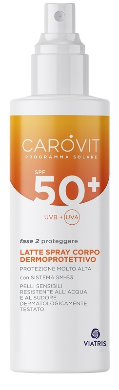 CAROVIT PROGRAMMA SOLARE LATTE CORPO SPF50+ 200 ML - Luckyfarma.it