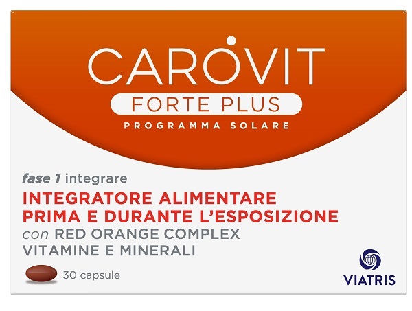 CAROVIT FORTE PLUS PROGRAMMA SOLARE 30 CAPSULE BL - Luckyfarma.it
