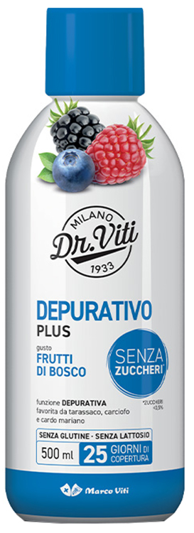 DEPURATIVO PLUS FRUTTI DI BOSCO 500 ML - Luckyfarma.it