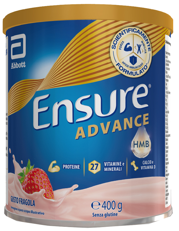 ENSURE ADVANCE FRAGOLA 400 G - Luckyfarma.it