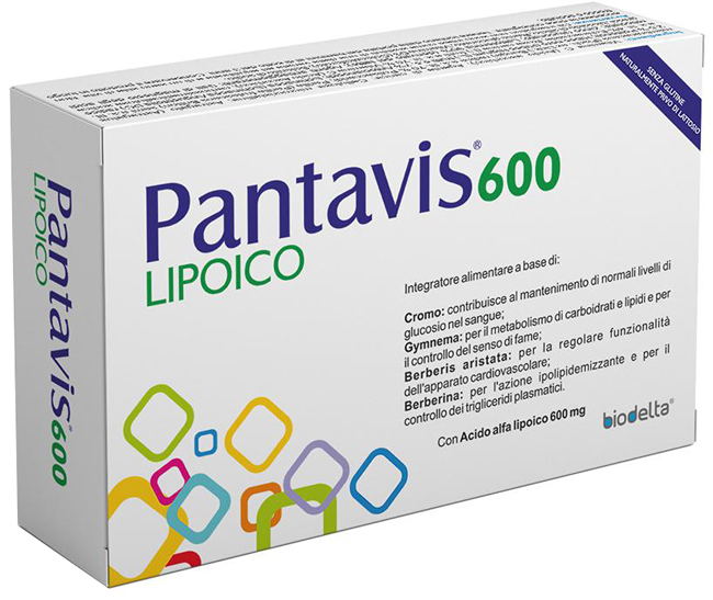 PANTAVIS 600 LIPOICO 30 COMPRESSE - Luckyfarma.it