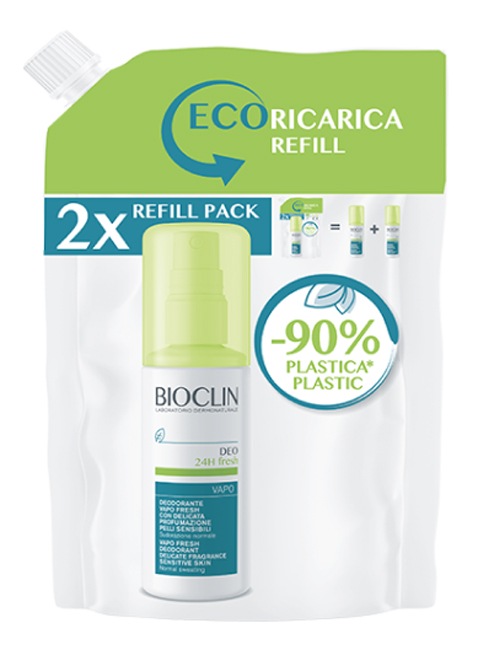 BIOCLIN DEO 24H FRESH VAPO RICARICA 200 ML - Luckyfarma.it