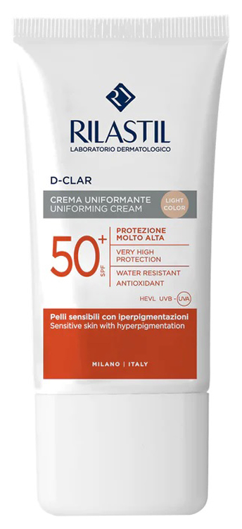 RILASTIL SUN SYSTEM D-CLAR LIGHT SPF50+ 40 ML - Luckyfarma.it