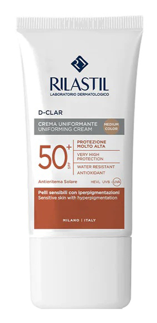 RILASTIL SUN SYSTEM D-CLAR MEDIUM SPF50+ 40 ML - Luckyfarma.it