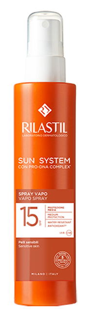 RILASTIL SUN SYSTEM SPRAY VAPO SPF15 200 ML - Luckyfarma.it