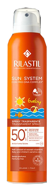 RILASTIL SUN SYSTEM BABY SPRAY VAPO SPF50+ 200 ML - Luckyfarma.it