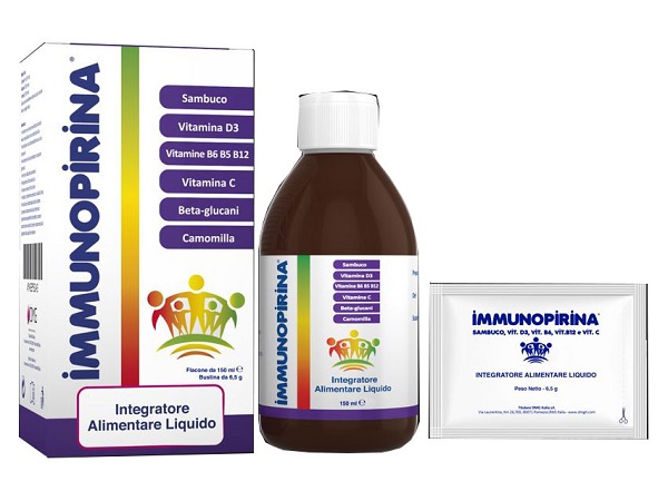 IMMUNOPIRINA 150 ML + BUSTINA DA 6,5 G - Luckyfarma.it